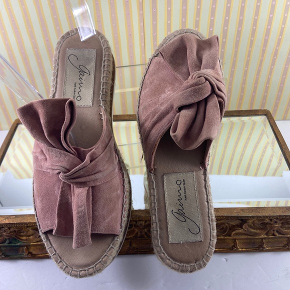 Gaimo Suede Wedge Espadrilles - Picture 8 of 16